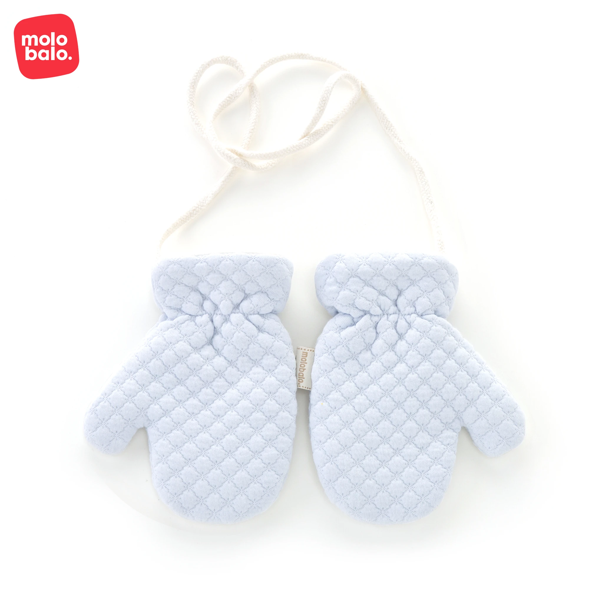 Baby Winter Knit Warm Full Finger Gloves Children Student Outdoor Cotton Mittens For Christmas Gift