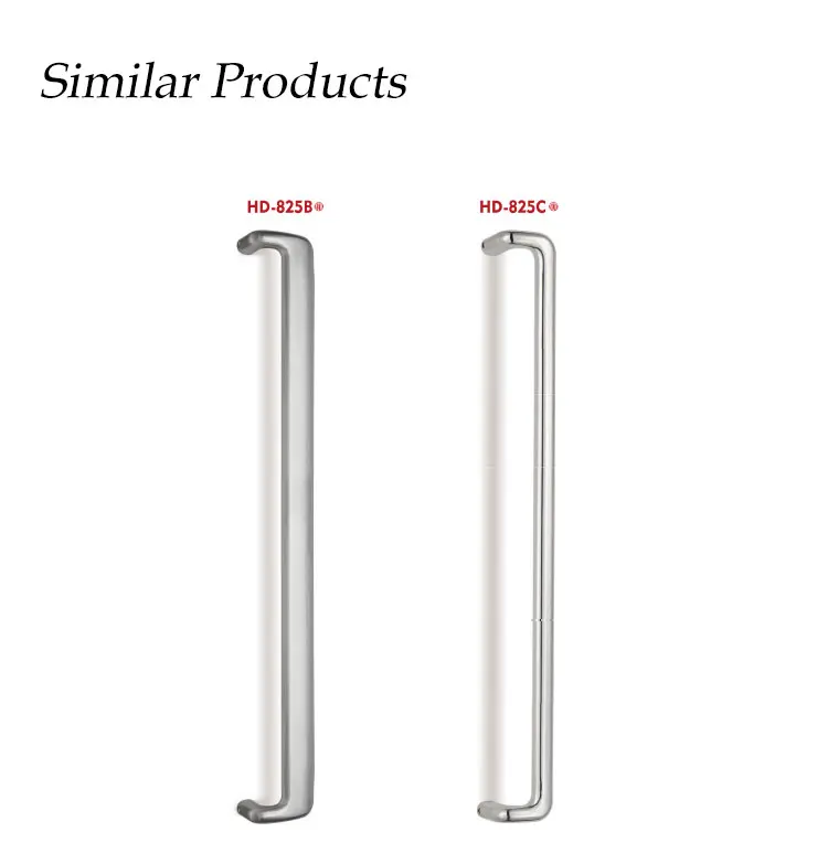 Высокое качество 304 нержавеющей стали Push Pull дверная ручка для коммерческой двери