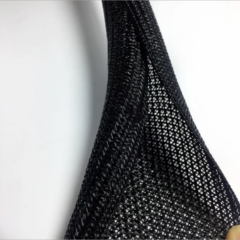 Flame resistant home/office use Expandable Braided Sleeving Braided Cable Sleeve