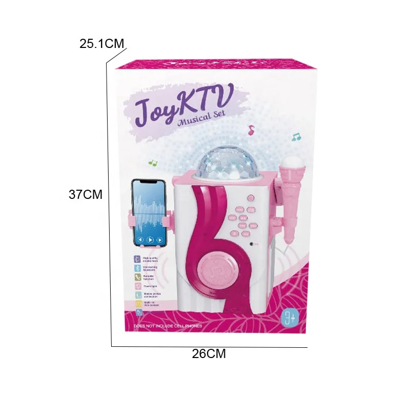 Newest Instrument Musical Toys Party Karaoke Game Speaker Singing Toys Bluetooth Mode Portable Machine Microphone Music Toy