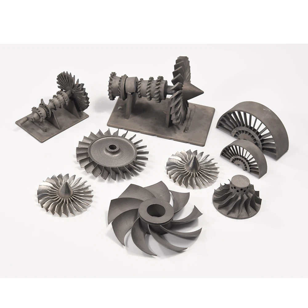 additive manufacturing The plane impeller Titanium aviation parts SLM Metal 3D Printing Service