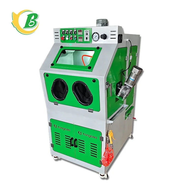 Rotary Drum  Sand Blast Machine Automatic Sandblaster for Batch Production