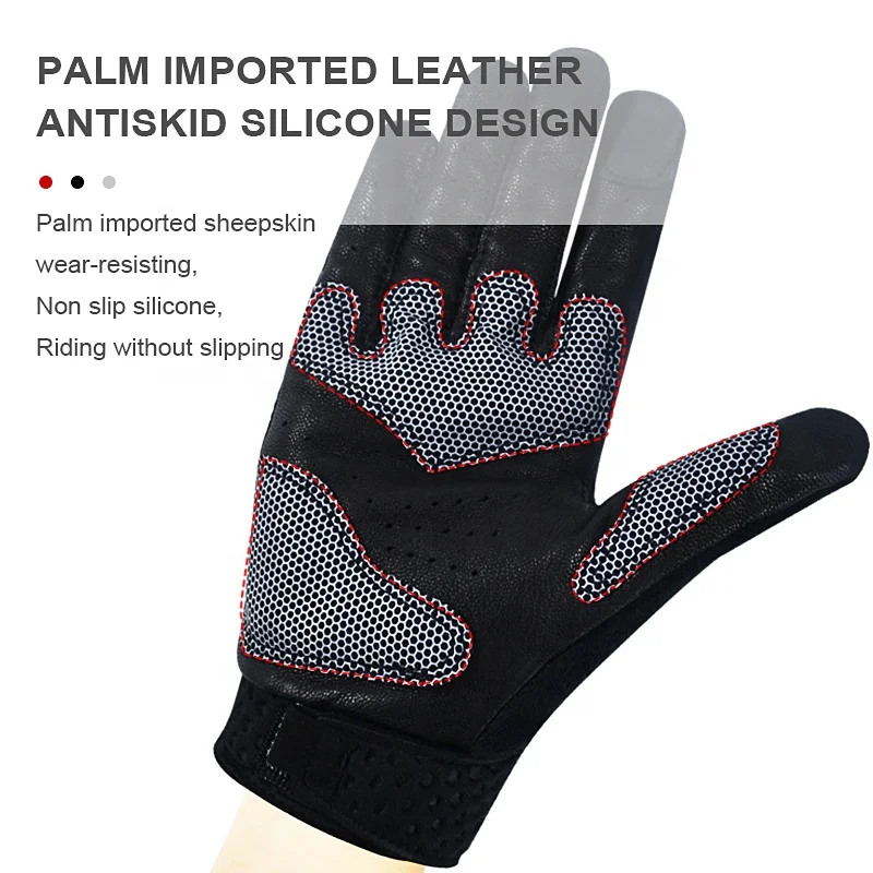 Fitness Sports Gloves Workout Exercise Weight Lifting Gym Gloves Men Training Full Finger Fitness Gloves DWF02LY