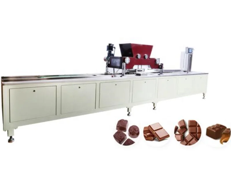 One shot Chocolate moulding machine for bars