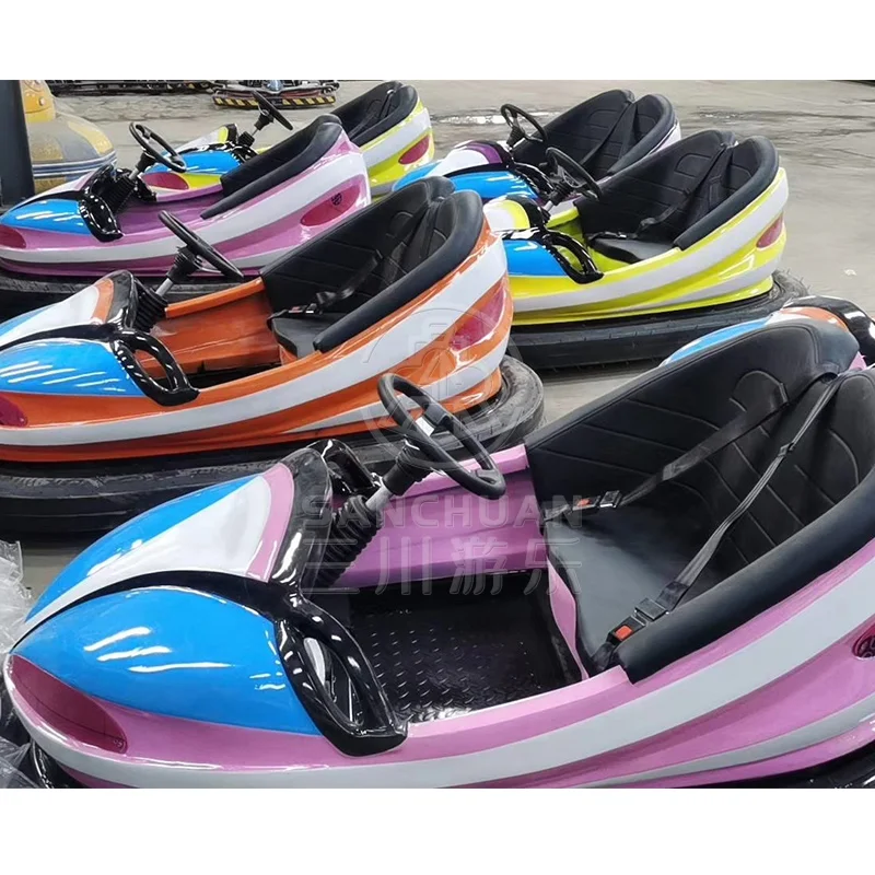 Popular Fairground Attraction Electric Kids Amusement Park Rides Battery Car For Sale