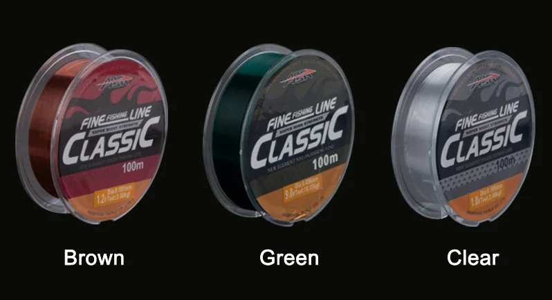 100/150 Meters Nylon Monofilament Fishing Line - Paralleled Roll Track - Superior Nylon Material Fishing Line