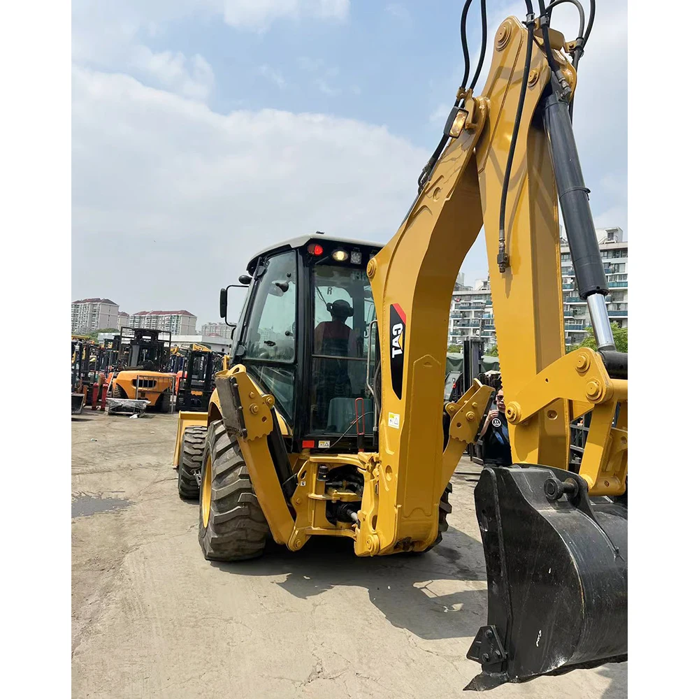 Fast Shipping Used CAT 420F Loader Caterpillar Wheels CAT420f Second Hand Backhoe Loader