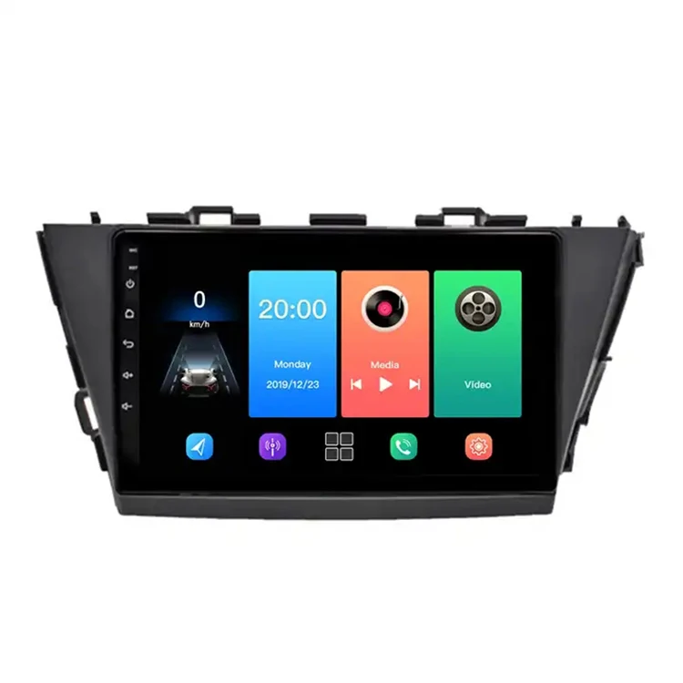 9 дюймов сенсорный экран Wi-Fi Bluetooth DSP RDS мультимедийный Carplay Android автомобильный радиоплеер для Toyota Prius Plus V Alpha 2012 ~ 2017