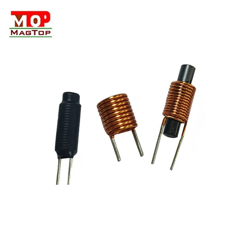100mH fixed radial inductors ferrite rod core inductor coils power inductors