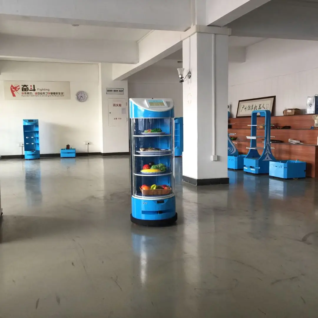 Freight storage equipment Warehouse supermarket Programmable robot kit/Service delivery robot /material handling AVG conveyor