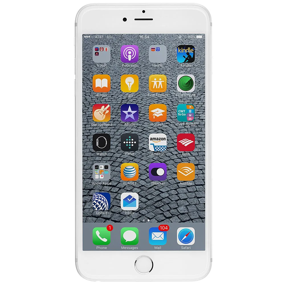 
Cheap Wholesales Offer Silver A Grade 128Gb Recycled Untested Good Condition Phone For Iphone Six S Plus 