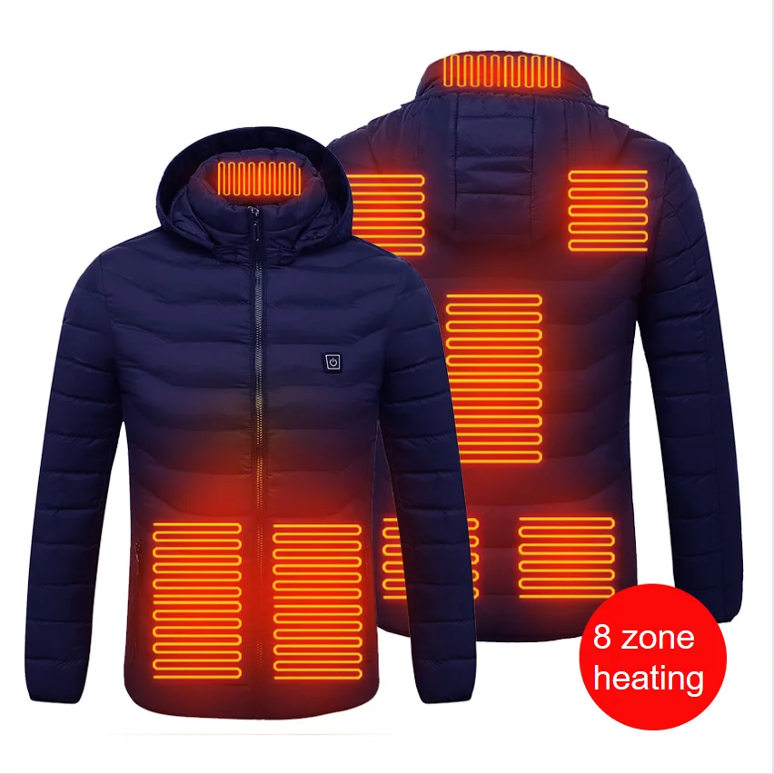 Usb Heated High Heating Construction Jackets Mens Cotton Padded Wholesale Autumn Men Waterproof Female heated jacket