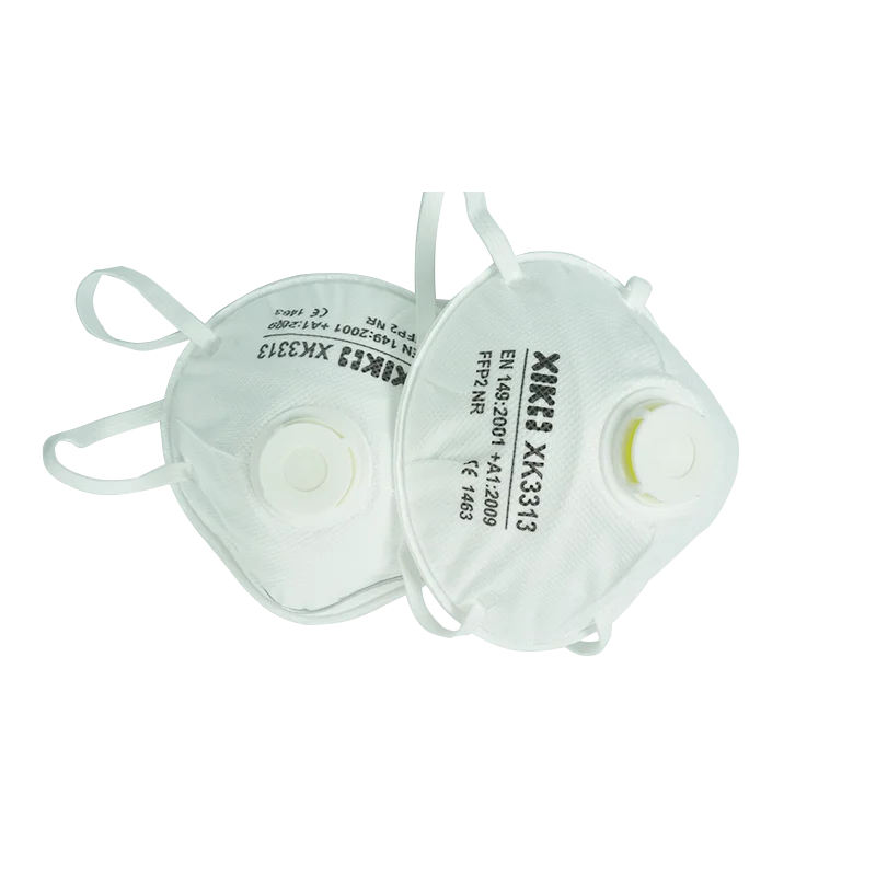 
5 Ply KN 95 FFP 2 Custom Mask GB2626-2019 Standard Filter Face Mask with Valve 5 Ply Face Respirator Cup Mask 
