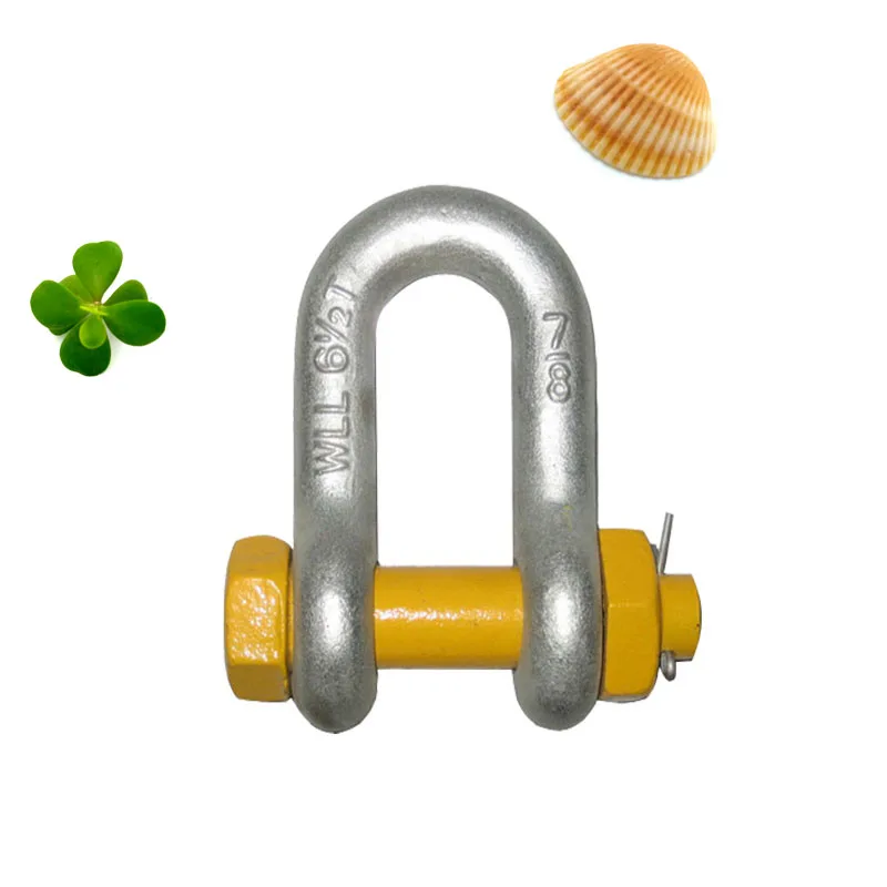 
Qingdao Manufacture Galvanized G2130 Bow Shackle 