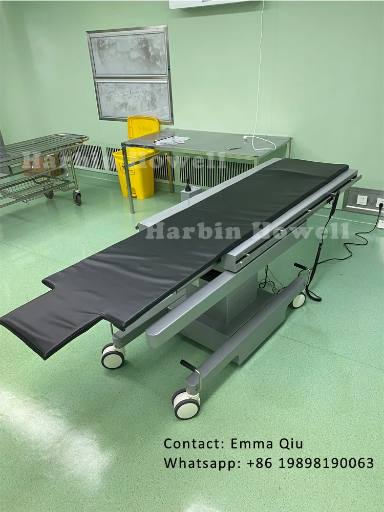 OT Intervention Imaging Fiber C Arm Operating Table Electric For Cardiac Surgery