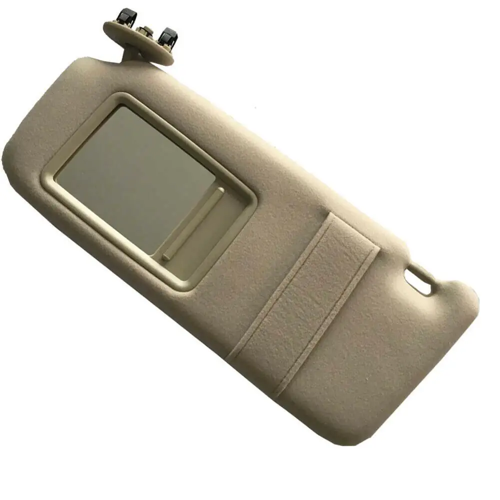 New Set of 2 Left and Right Side  Sun Visors Two Colors Gray Beige OEM 74320-06780-E0 For Camry 2007-2011