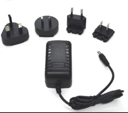 new power adapter with led dc plug input 100-240v ac 50/60hz 5v 12v 24v 36v international power adapter