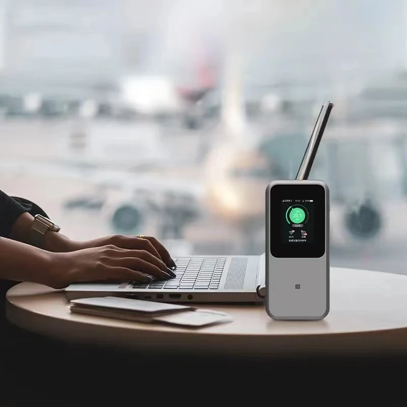 Новый выпущенный ZTE MU5120 5 г Портативный WiFi U50 Pro 10000 мАч 27 Вт Быстрая зарядка 6 3600 Мбит/с мобильный хот-спот Маршрутизатор Слот для