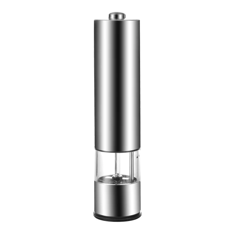Premium Stainless Steel Electric Salt and Pepper Grinder Set Pepper Mill Portable kitchen supplies Automatic Electric Stainless