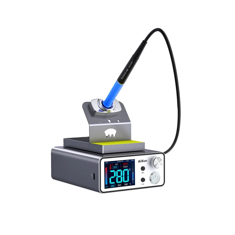 AIXUN factory T3BS Integrated 75W Best Soldering Irons and Station for Electronics Repair of 2023