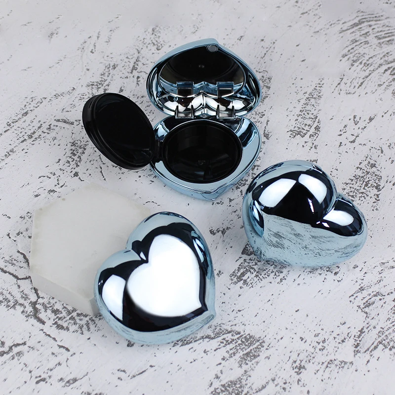 wholesale ABS plastic jar BB CC air cushion cream puff jar make up powder case
