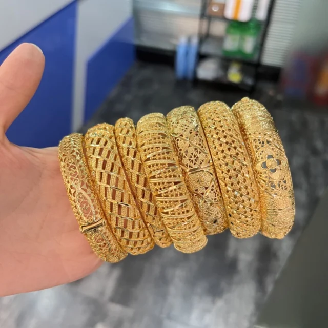Jxx Дубай 24K позолоченный браслет ювелирные изделия женские свадебные Позолоченные высокого качества золотые браслеты