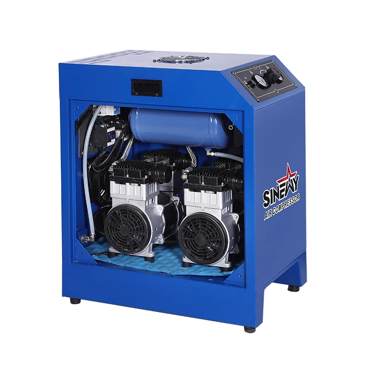 Air Compresor High Pressure 3Kw 400 L/Min 4Hp Silent Free Oil Piston Air Dryer Compressor Machine
