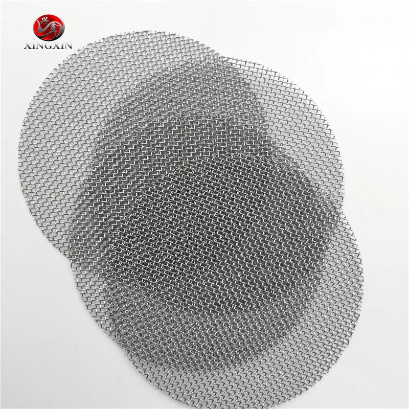 polishing stainless steel cutting filter wire mesh round disc