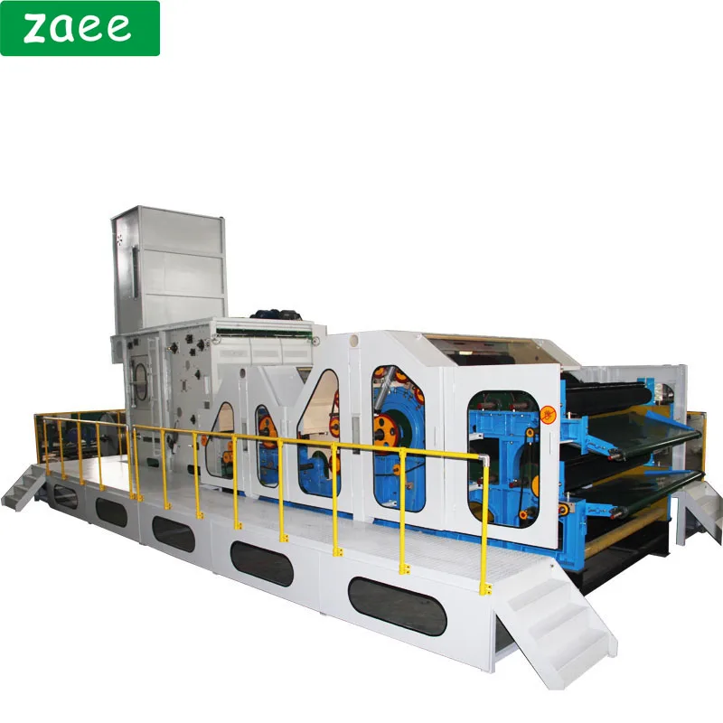 Nonwoven Double Cylinder Double Doffer Carding Machine