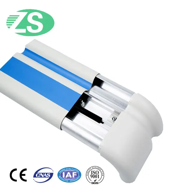 High Impact Pvc hospital handrail High Quality Decorative Wall Mounted Handrail