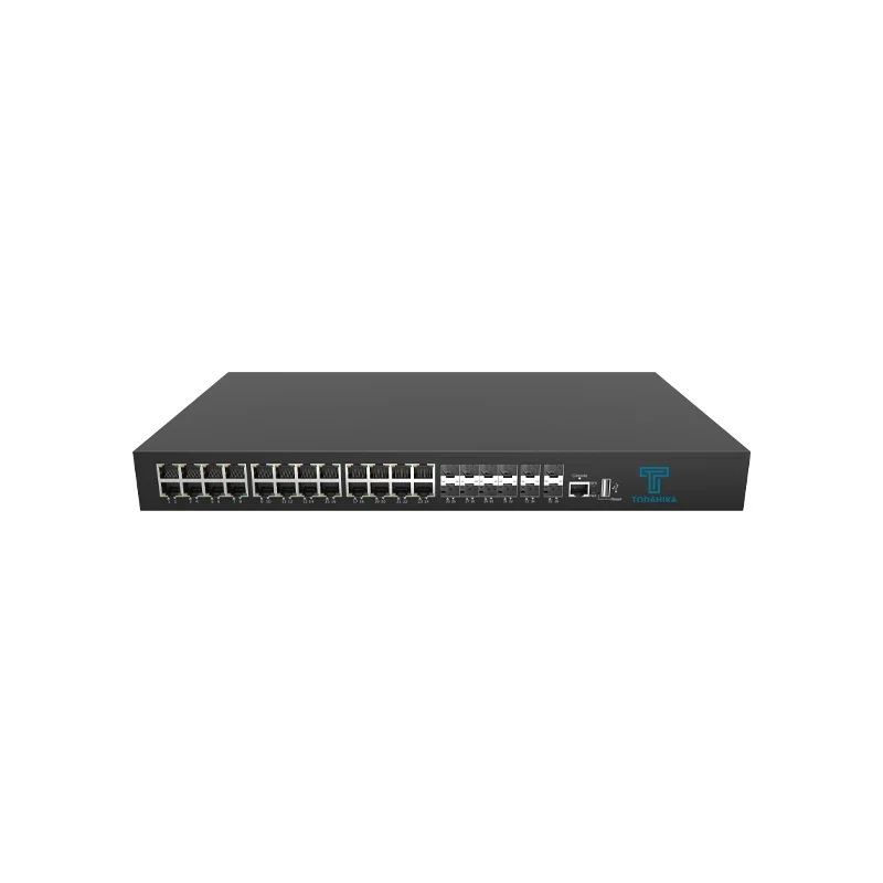 CE FCC 4 x 10 Gigabit SFP+ 8 x Gigabit Combo 16 x 10 100 1000Base-T Layer 2 Managed Ethernet Switch