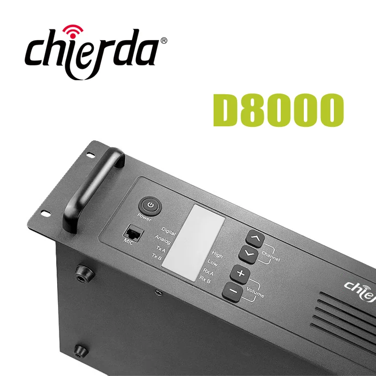Высокая мощность 25 Вт/45 Вт Двойной режим DMR цифровой CD-D8000 репитер для увеличенного расстояния