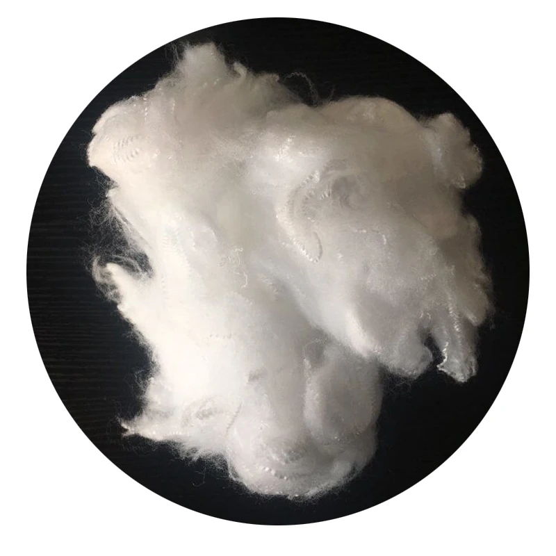 
SynHua-27 pp staple fiber 3D 6D 9D polypropylene fiber virgin pp for high tenacity geotextile 