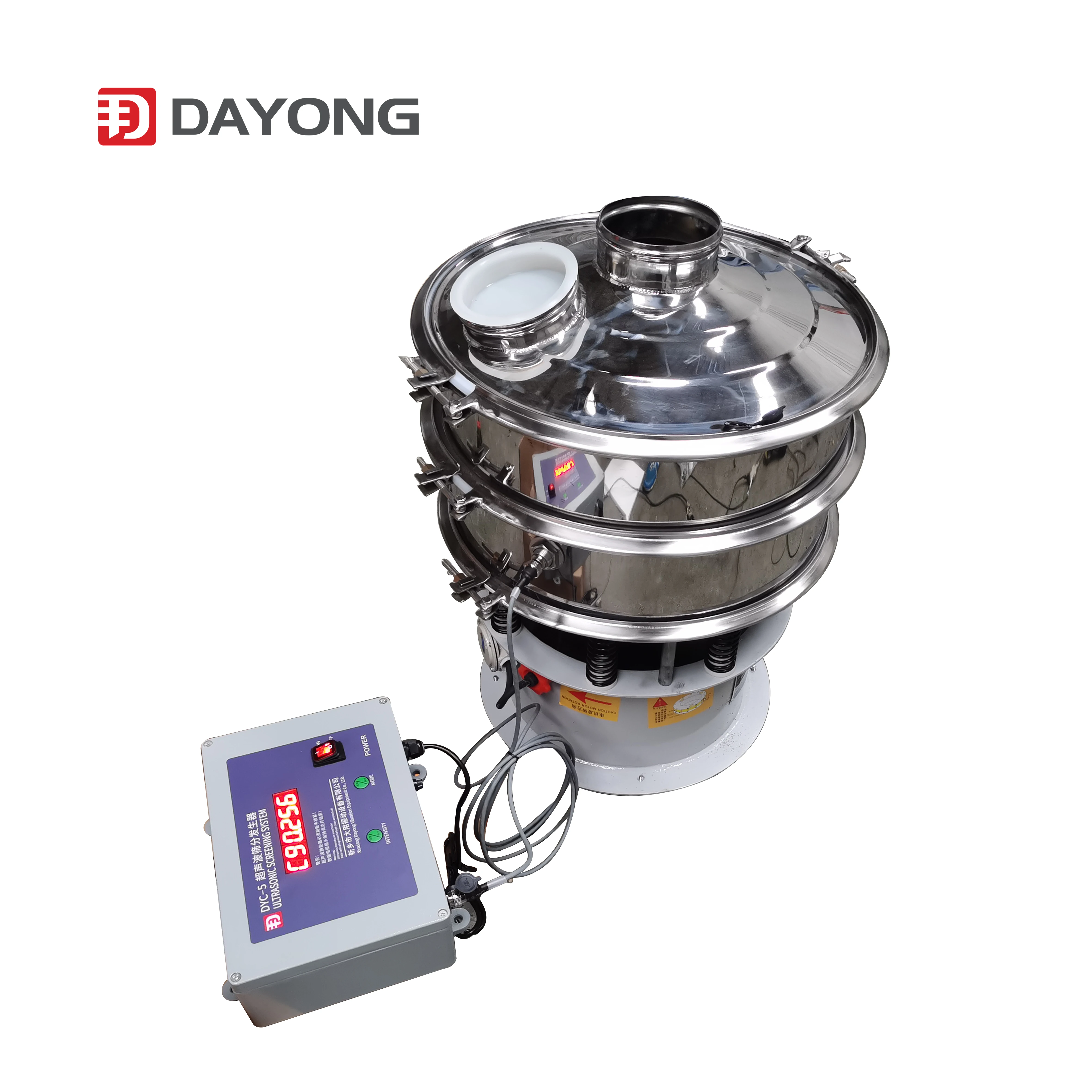 Ultrasonic Rotary vibrating sieve filter separator machine