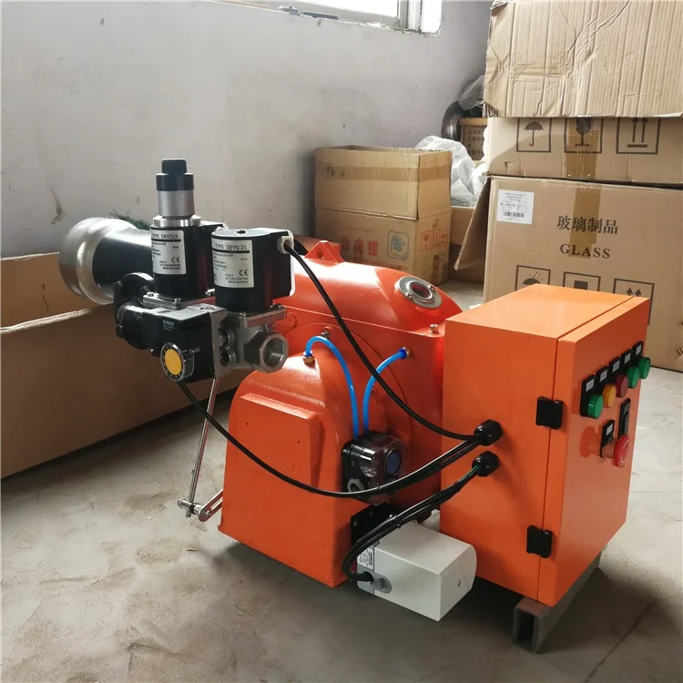 JH-40-Q полностью автоматическая Двухступенчатая Регулировка пламени промышленные газовые горелки для Запчасти для бойлеров