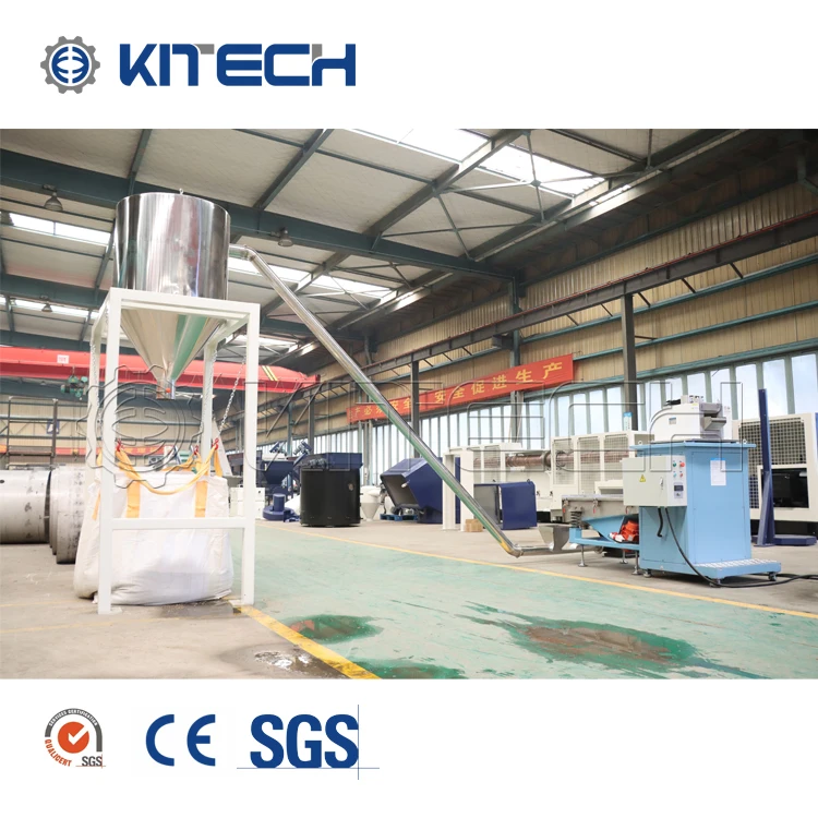 Best Performance Waste Basket Lumps Barrel PE PP Recycling Plastic Pellet Machines