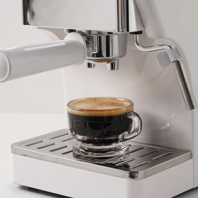 Semi-Automatic Stainless Steel Italian Espresso Coffee Machine Cafe Maker