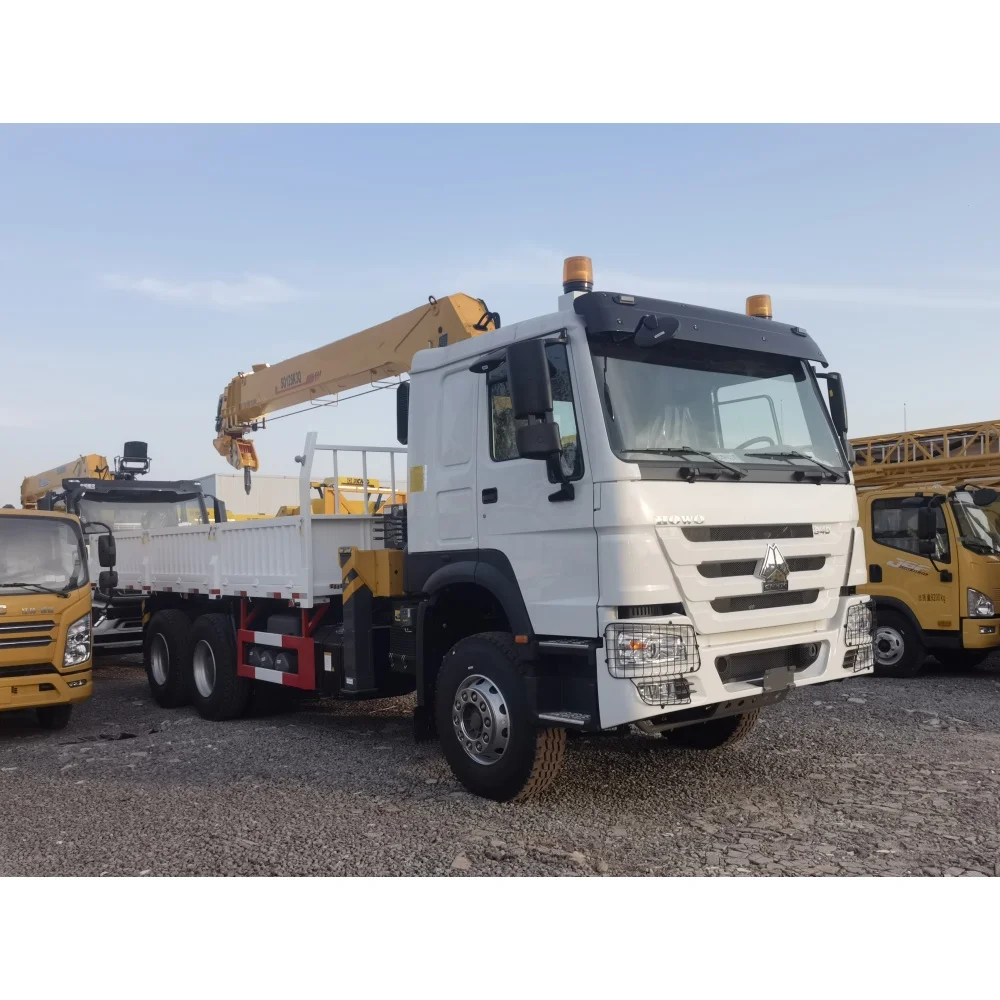 Sinotruk Howo 340hp грузовой кран с Прямой стрелой 12 тонн 20 автомобиль для строительства