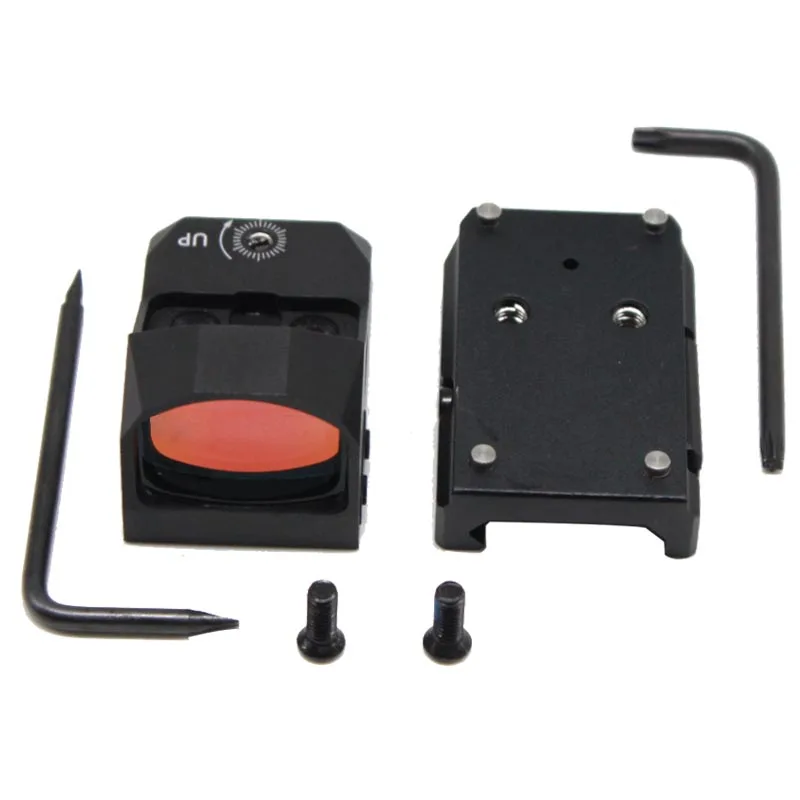 
Funpoewerland Tactical Reflex Sight Red Dot Sight with Self-adjust Auto Light Sensor Brightness 