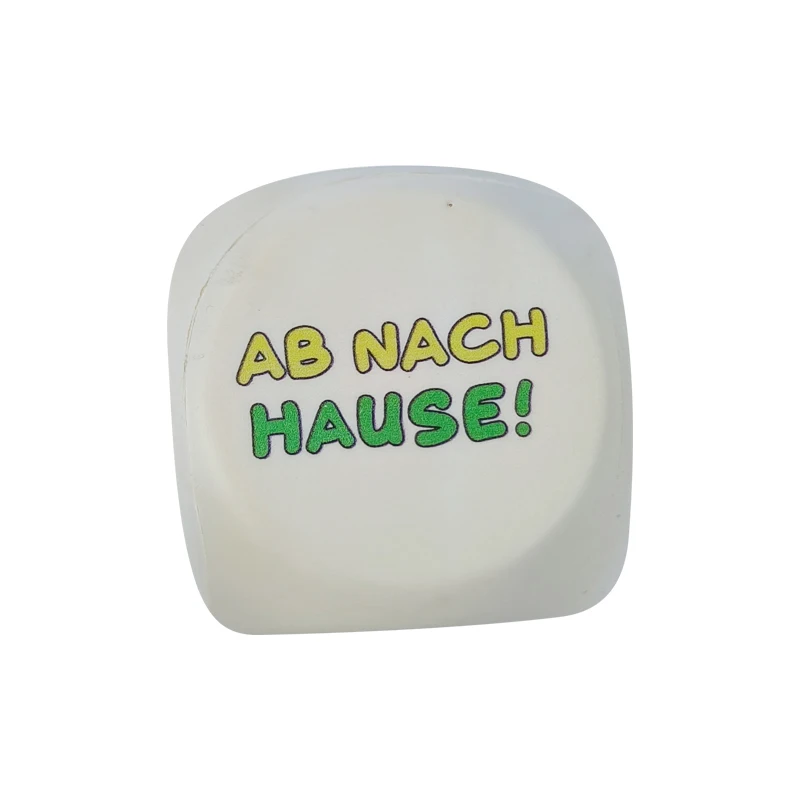 Factory Price Anti Stress Ball Pu Foam Dice Custom Pu Foam Dice Anti Stress Ball