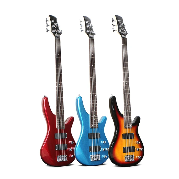 Hot sales factory price musical instruments electro basse 5 strings Electric Bass guitar
