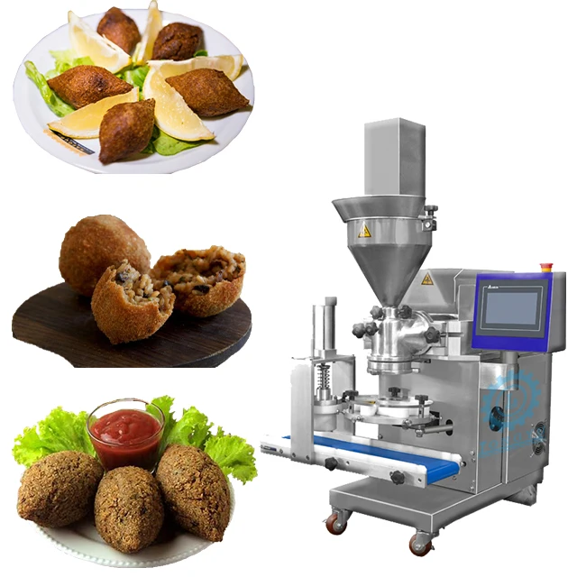 Factory price functional commercial fully automatic kubba forming and encrusting kibbe machine