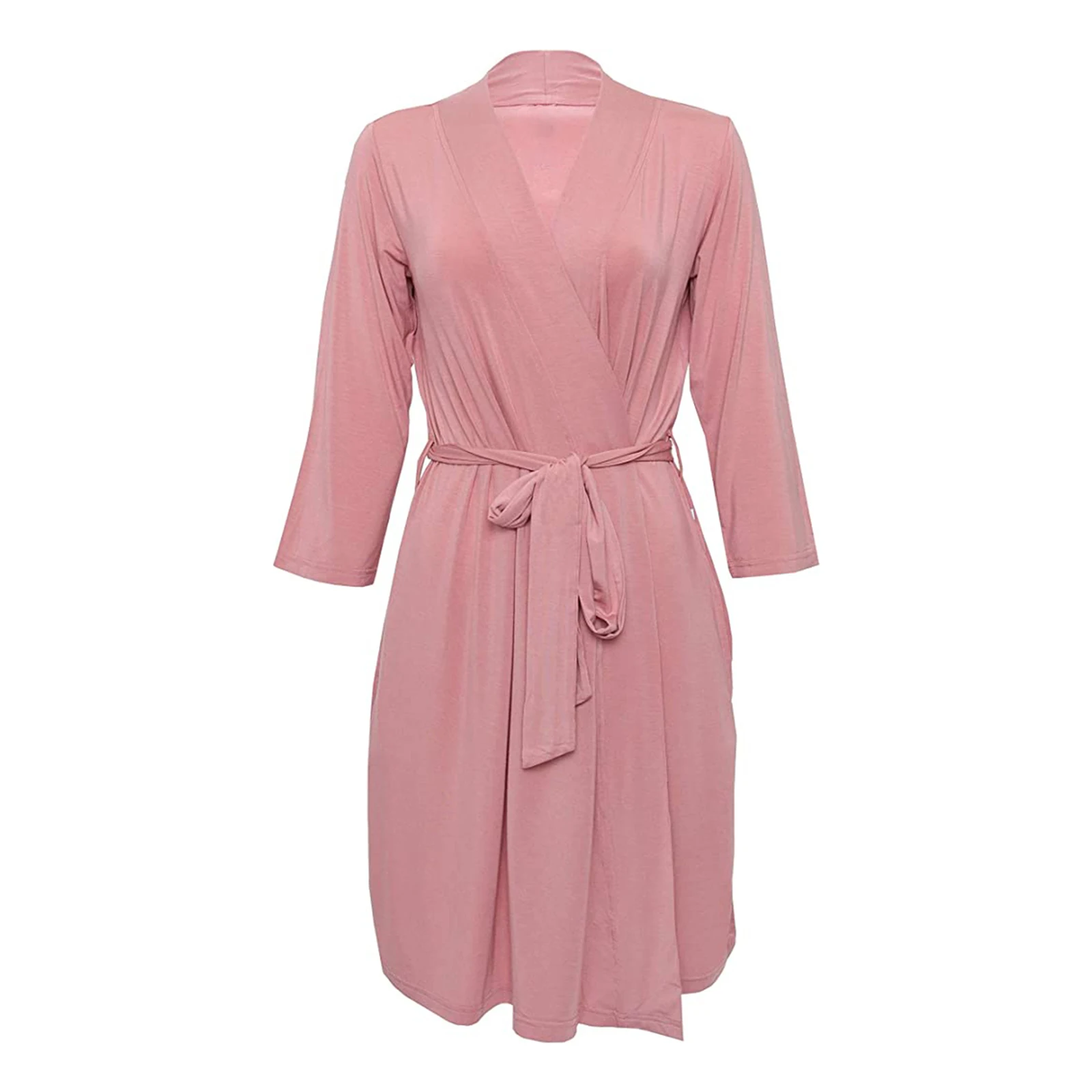 night-robe with baby bamboo swaddling suit and newborn jumpsuit zippered one piece suit