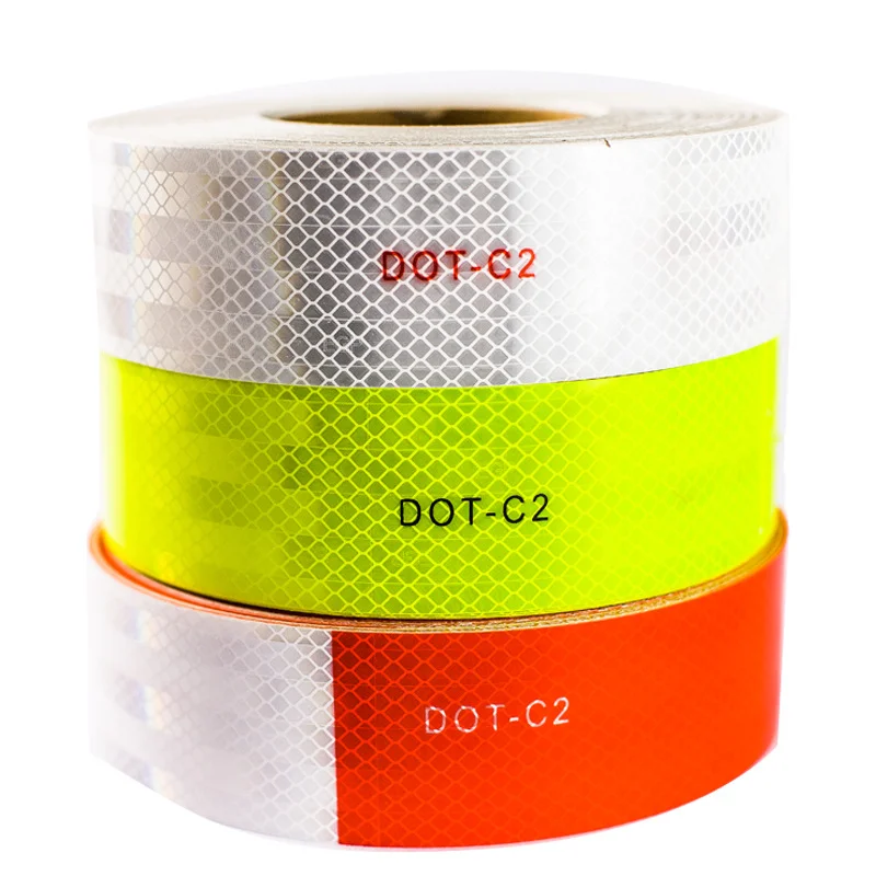 Customized High Visibility Safety Warning Car Reflective Tape Stickers  /Roll