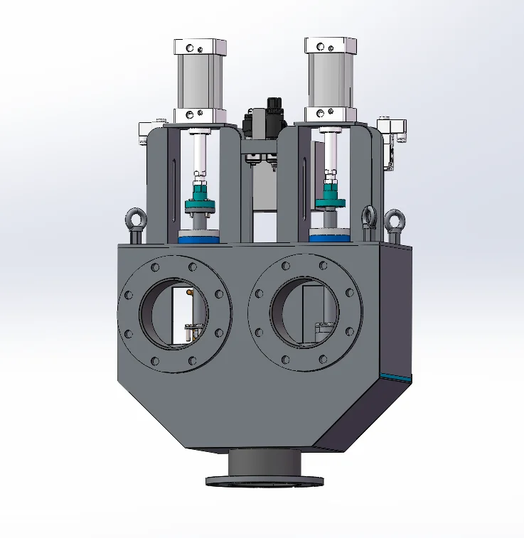 Two-Position Three-Way Directional Control Butterfly Valve For Gas