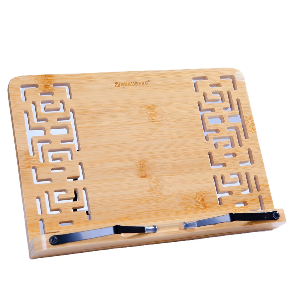 Guaranteed Quality Foldable Rectangle Shape Bamboo Book Reading Stand Holder From China