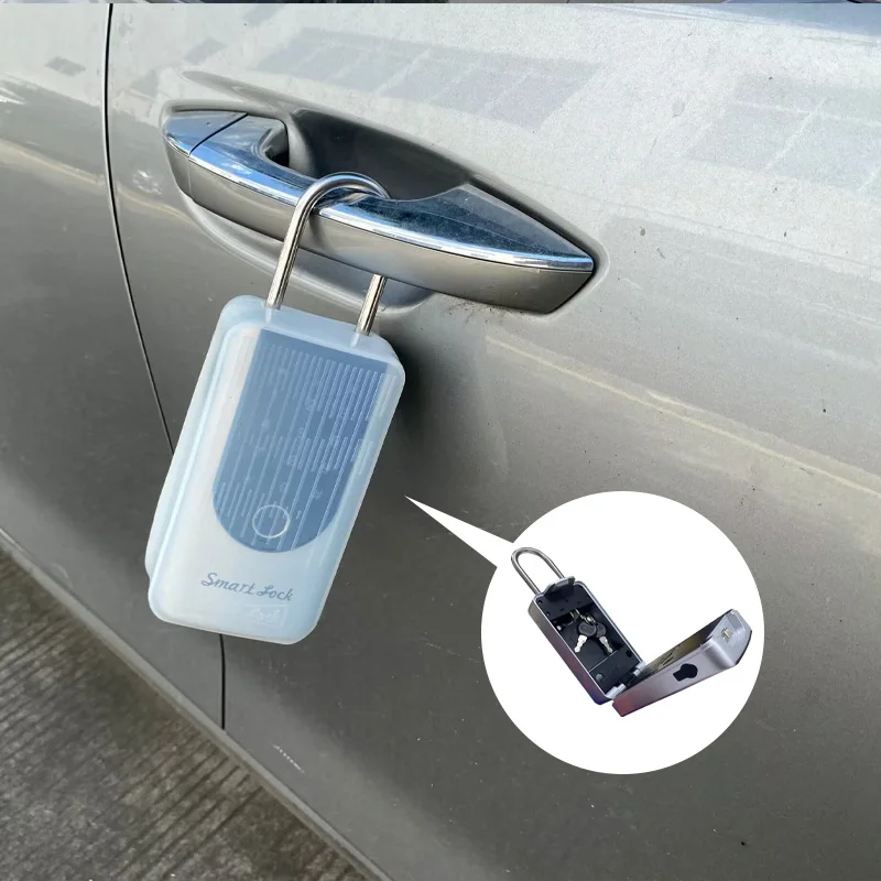 Anti-theft Tuya Digital Key Lock Box Car Window Key Lock Key Safe Storage Box