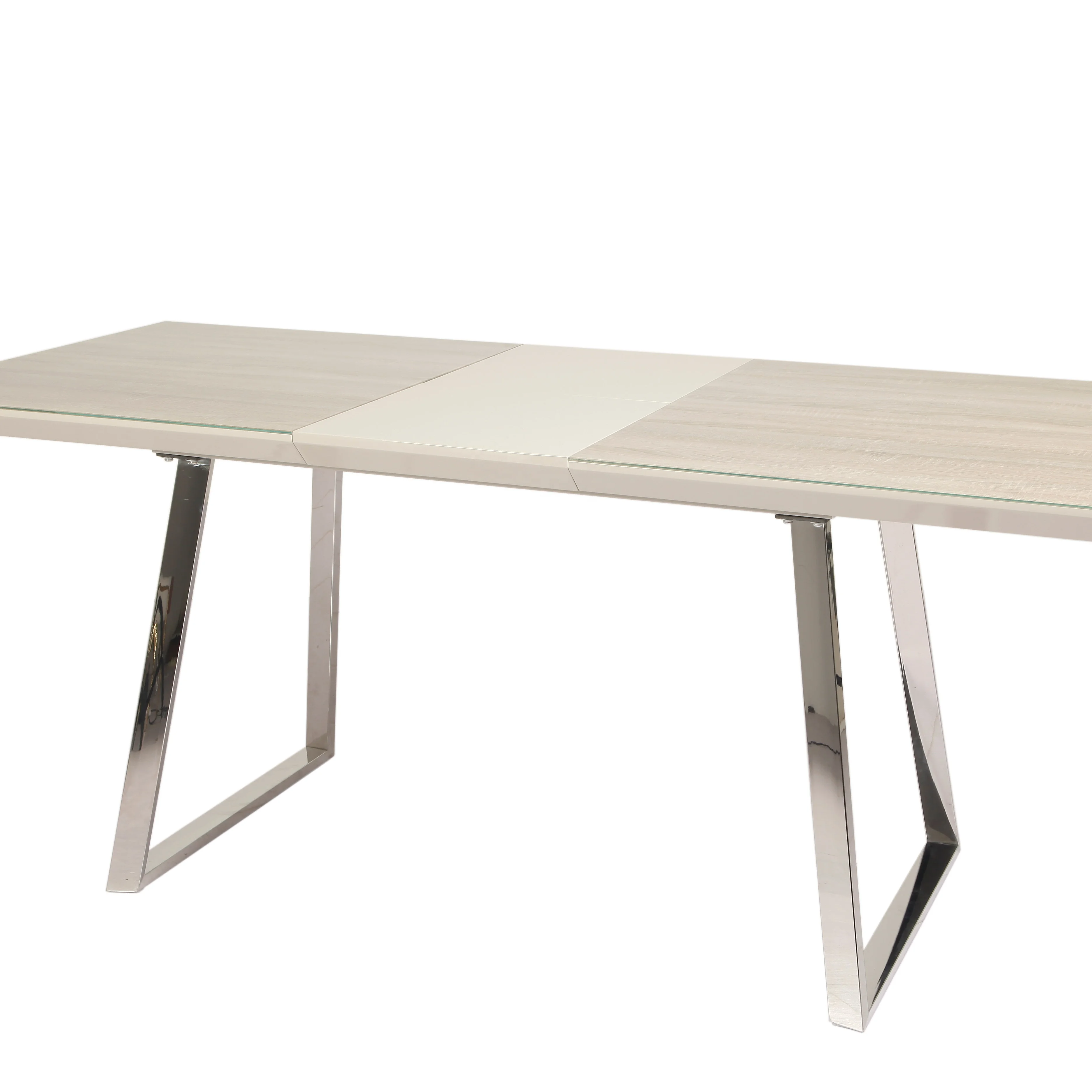 cheap hot sale Factory Price white mdf high gloss dining table fold up table
