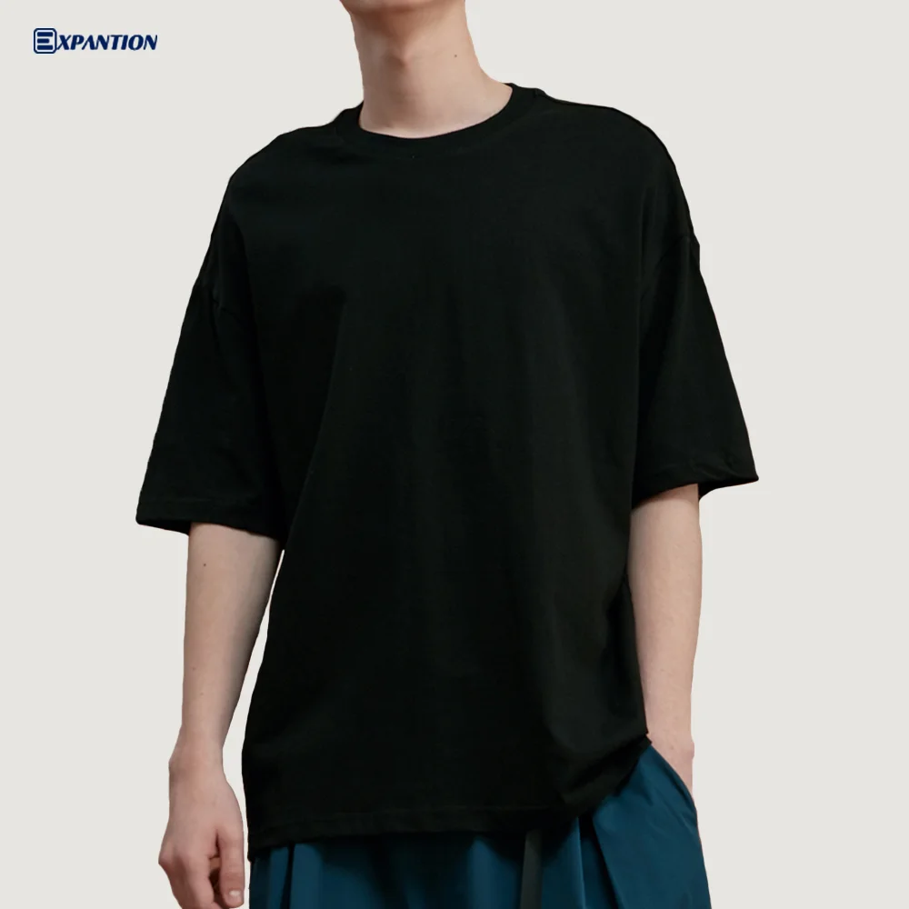 
EXP wholesale OEM customizable logo printed high quallity streetwear oversize men solid sublimation blanks tshirts 
