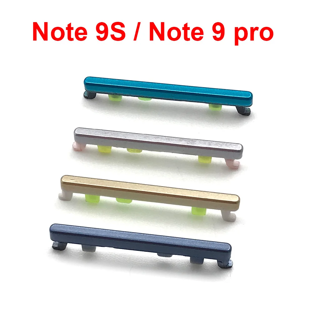 
Mobile Phone Wholesale Power On Off Volume Switch Button Side Key For Xiaomi Redmi Note 9S 9 Pro Mobile Parts Phone Spare 